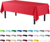 Red Plastic Table Cover | Case of 48